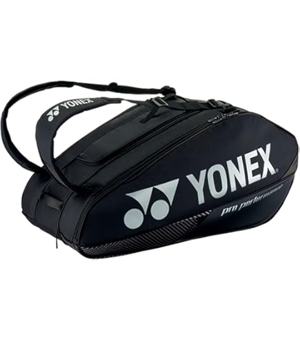 YONEX BA42329EX Team Racquet Bag (9pcs) 2023 (SCARLET), Equipment